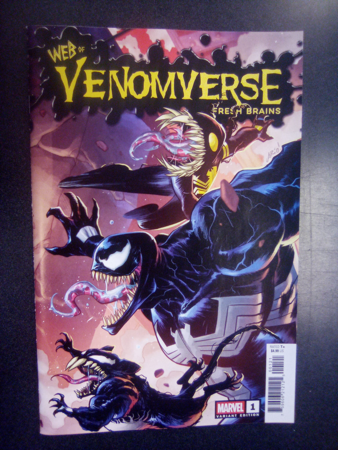 Web Of Venomverse: Fresh Brains #1 Ario Anindito Connecting Variant