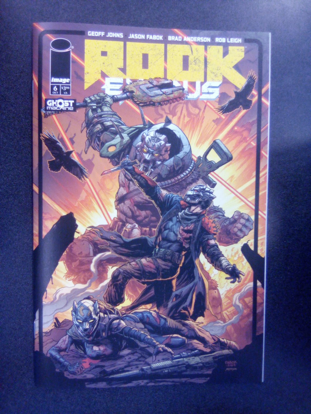 Rook Exodus #6 Cover A Jason Fabok & Brad Anderson