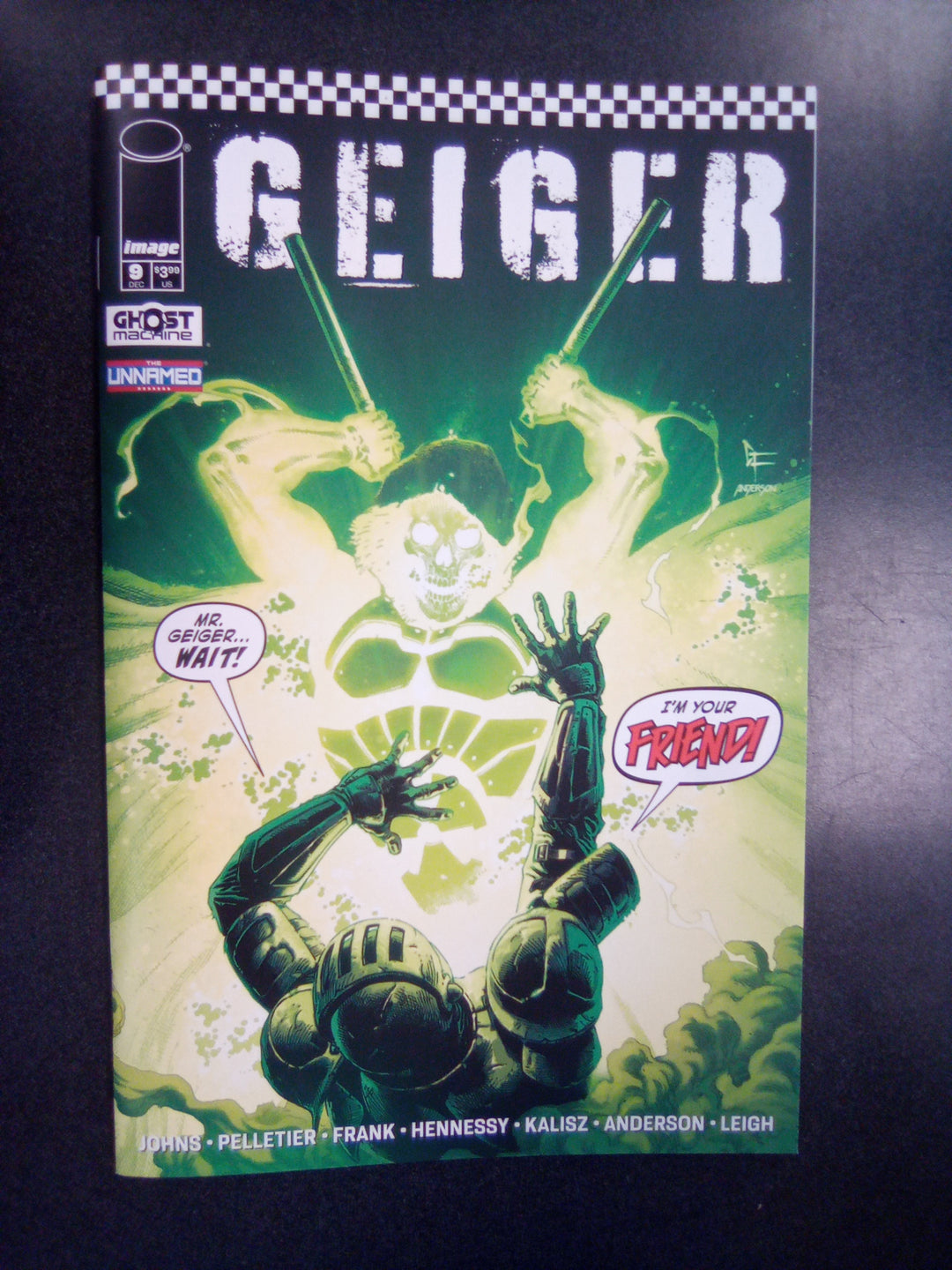 Geiger #9 Cover A Gary Frank & Brad Anderson
