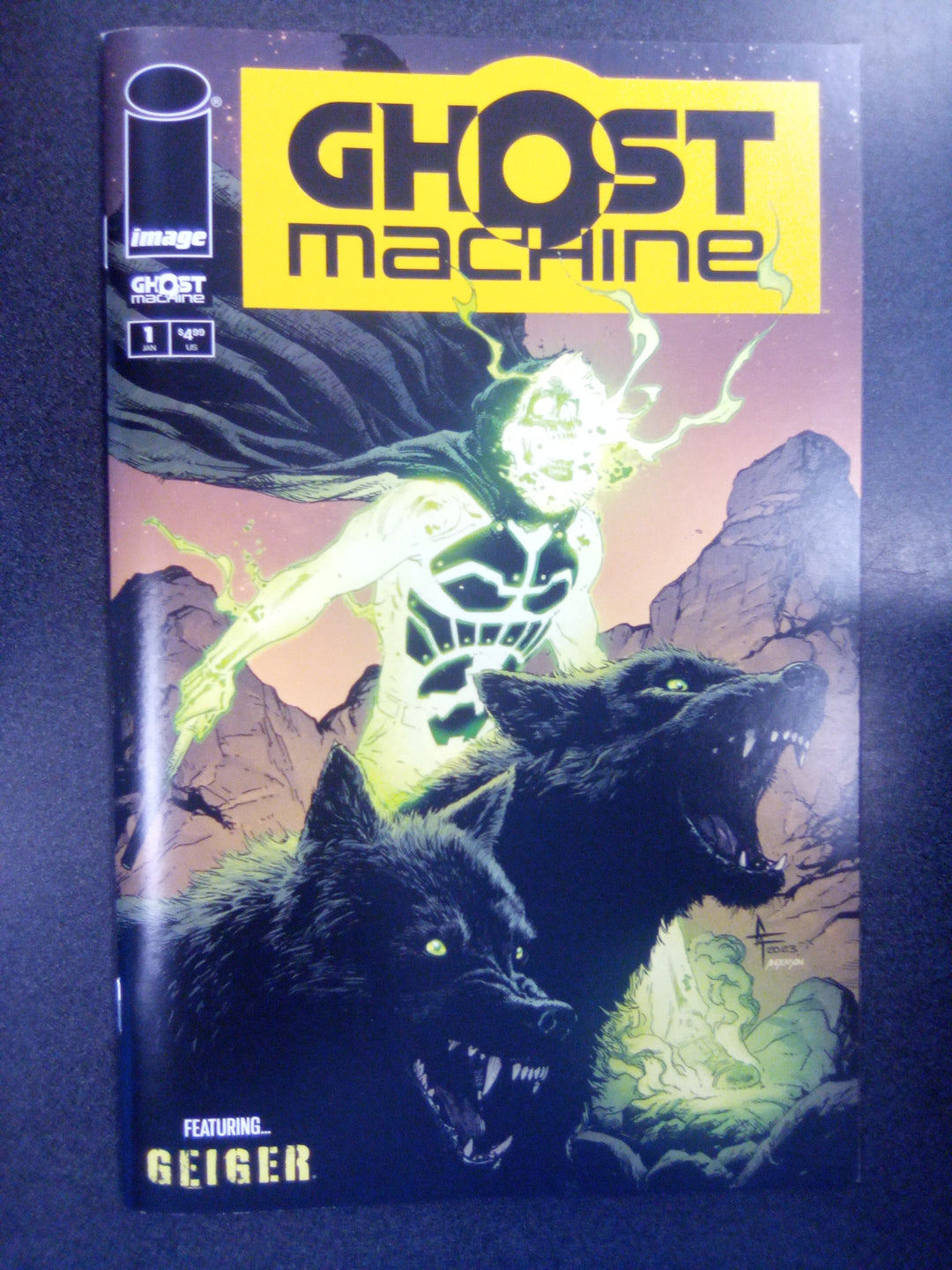 Ghost Machine (One Shot)  Cover C Gary Frank Variant