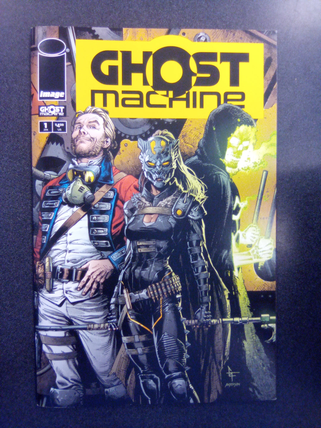Ghost Machine (One Shot)  Cover A Gary Frank