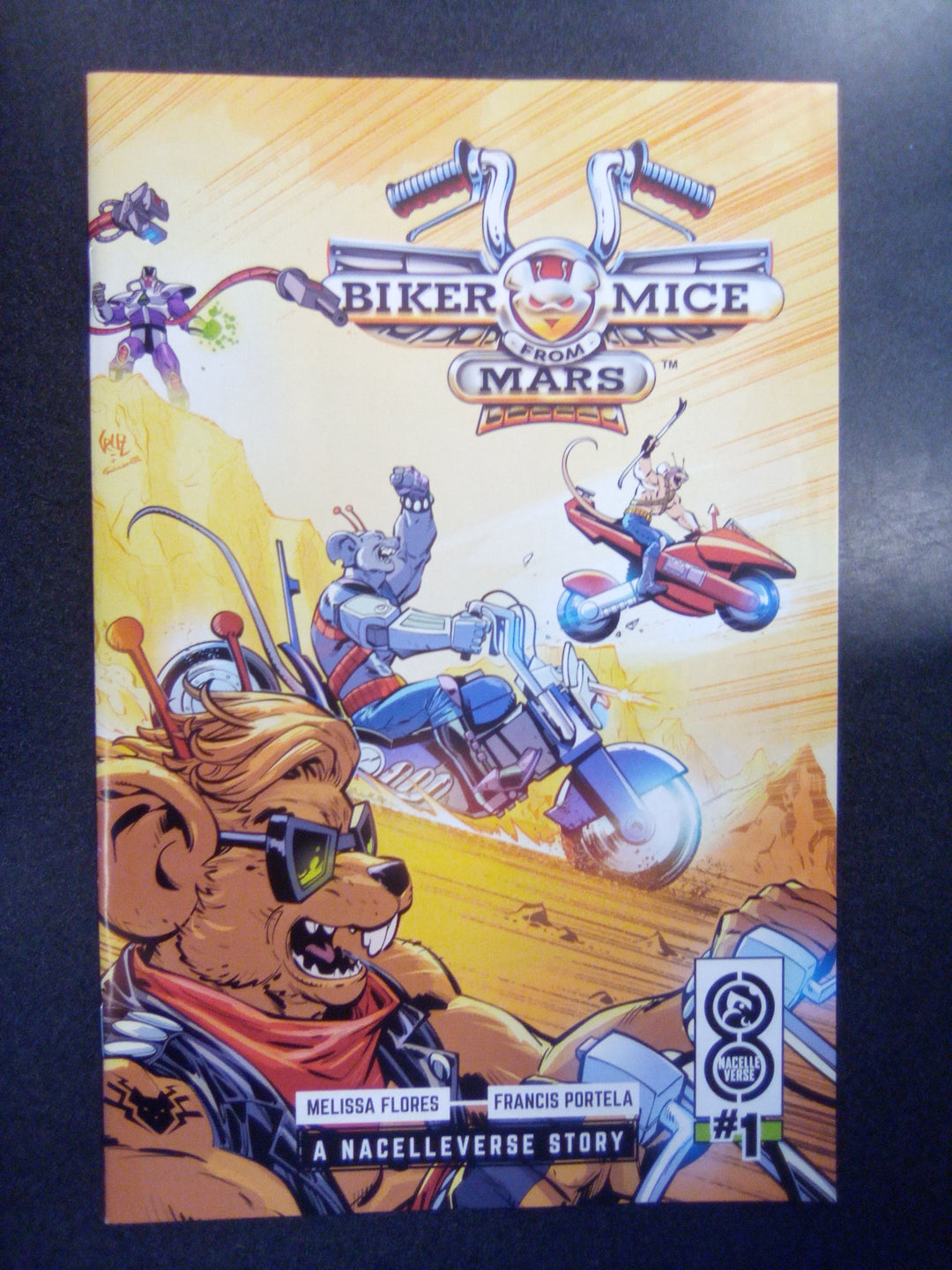 Biker Mice From Mars #1 (Of 3) Cover C Roger Cruz Variant