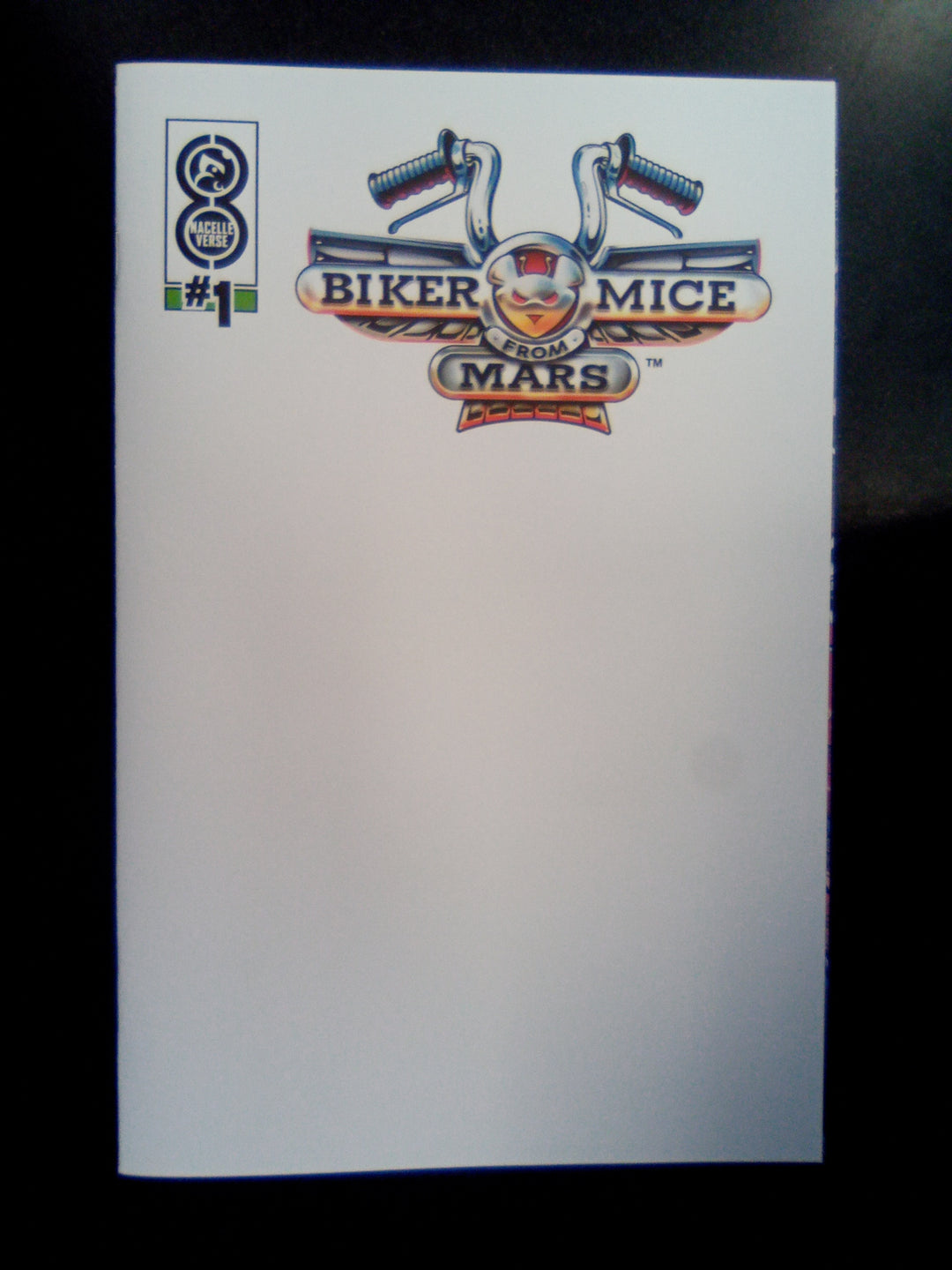 Biker Mice From Mars #1 (Of 3) Cover D Blank Sketch Variant