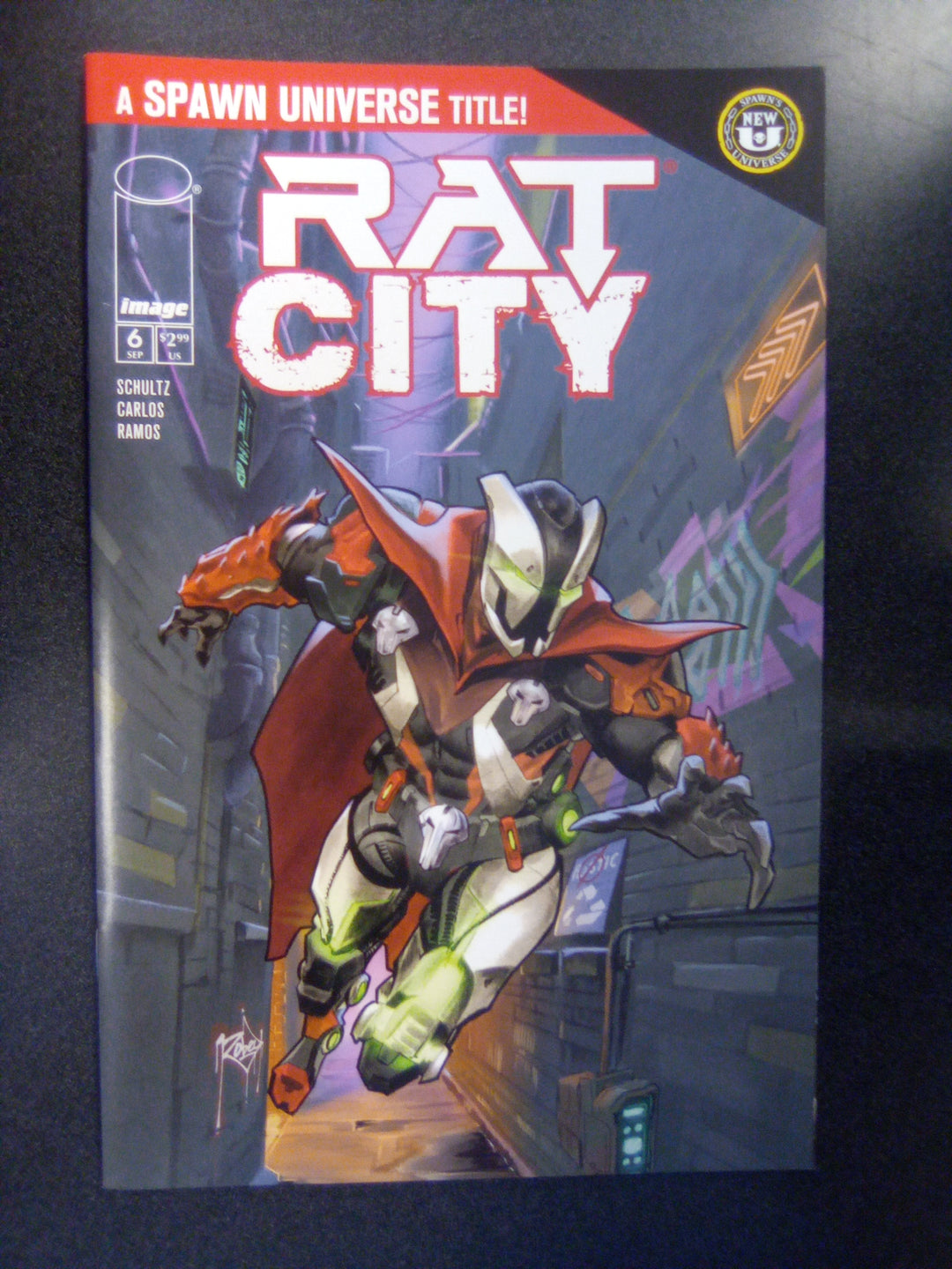 Spawn Rat City #6 (2024) Cover B Thaddeus Robeck