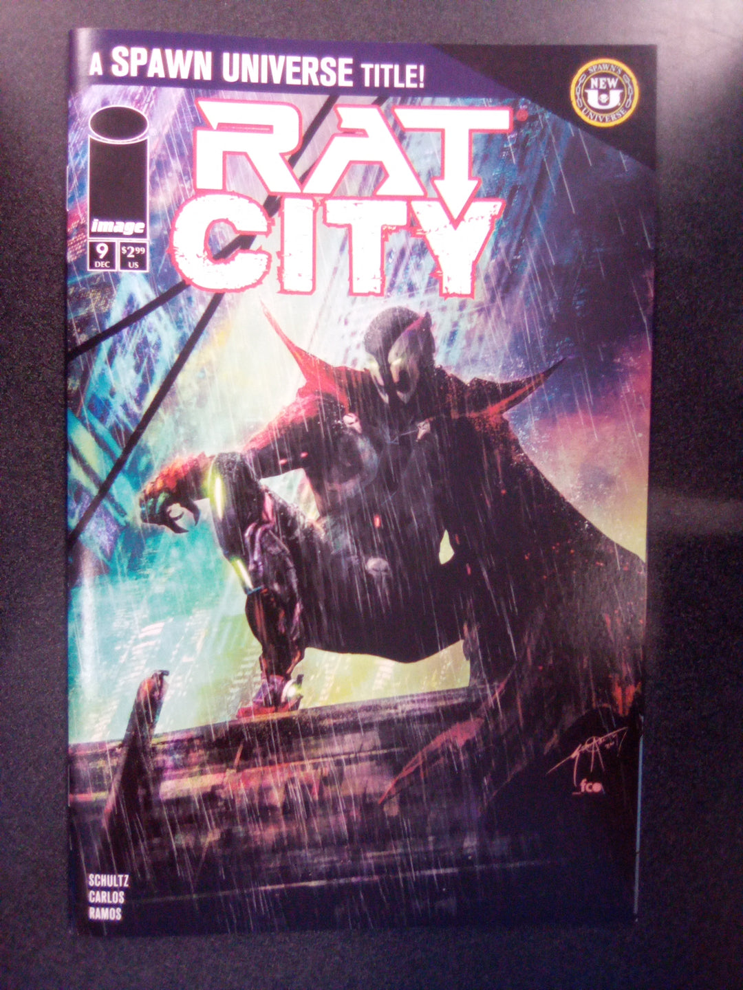 Spawn Rat City #9 Cover B Seth Adams Variant