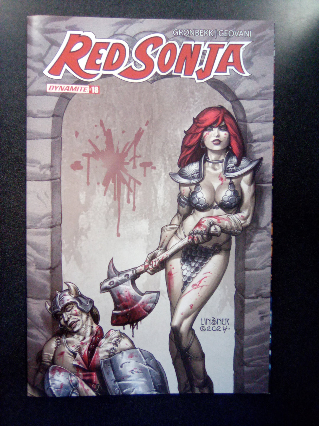 Red Sonja 2023 #18 Cover C Linsner