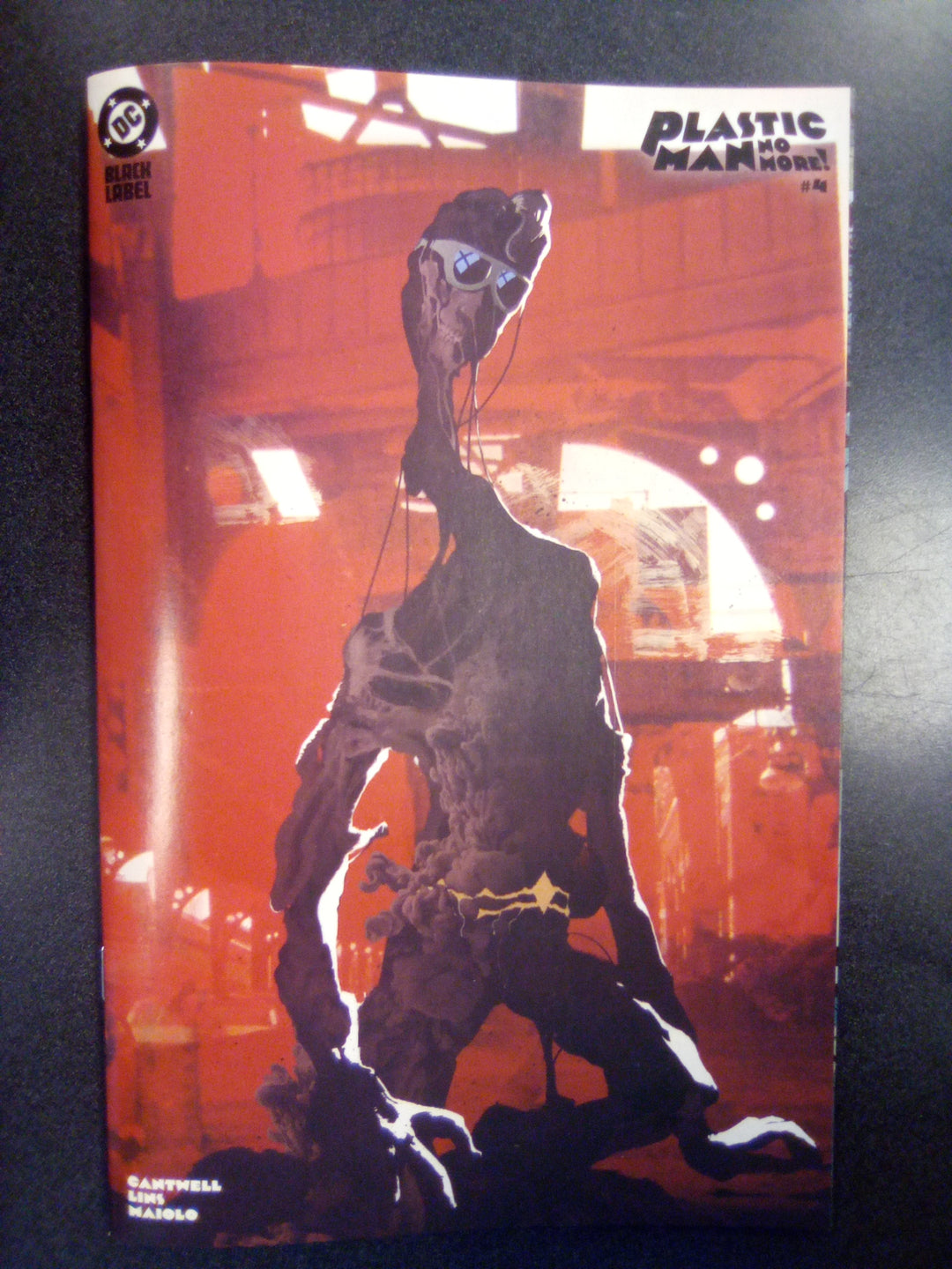 Plastic Man No More #4 (Of 4) Cover B Alex Eckman-Lawn Variant