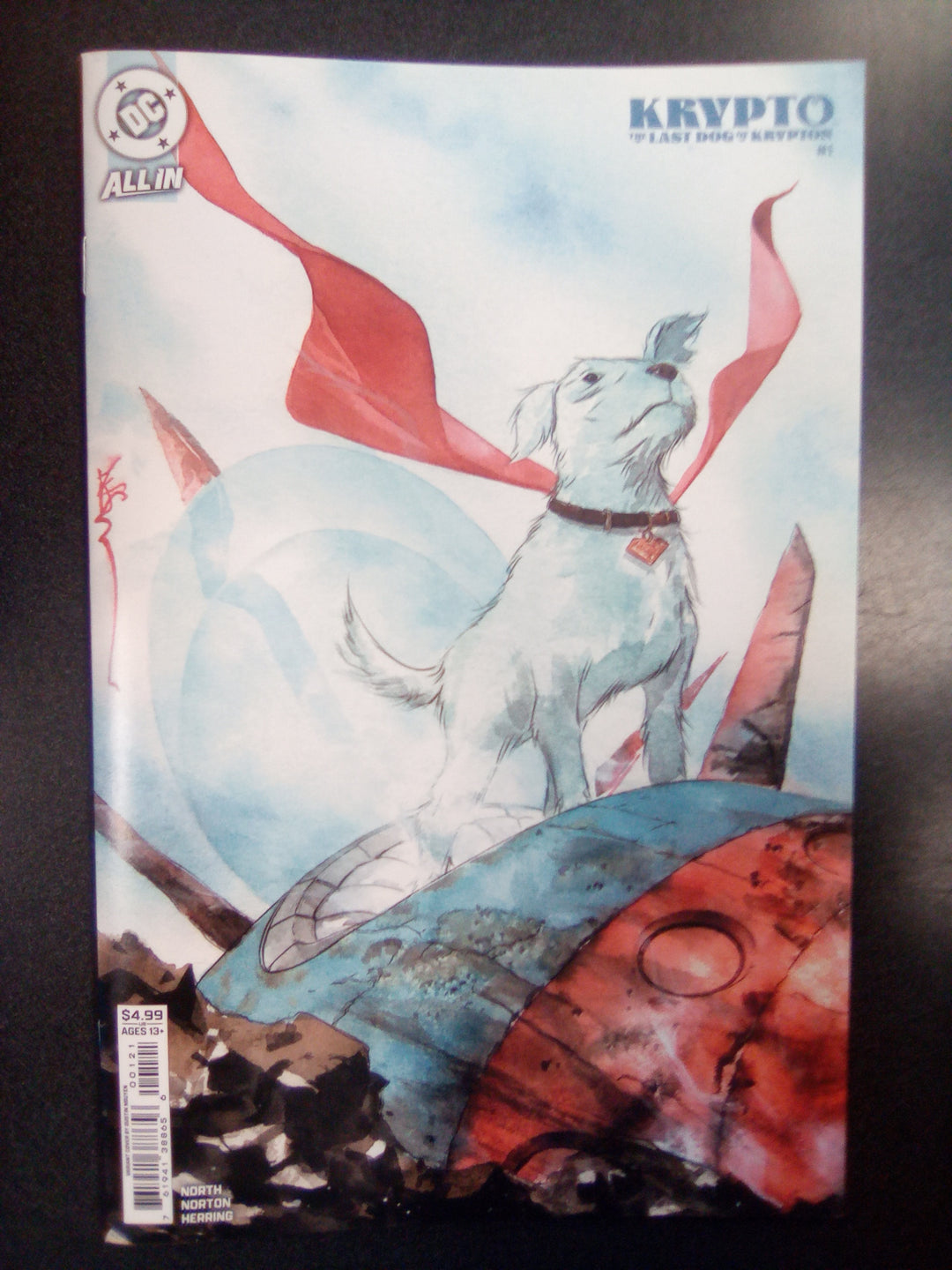 Krypto The Last Dog Of Krypton #1 (Of 5) Cover B Dustin Nguyen Card Stock Variant