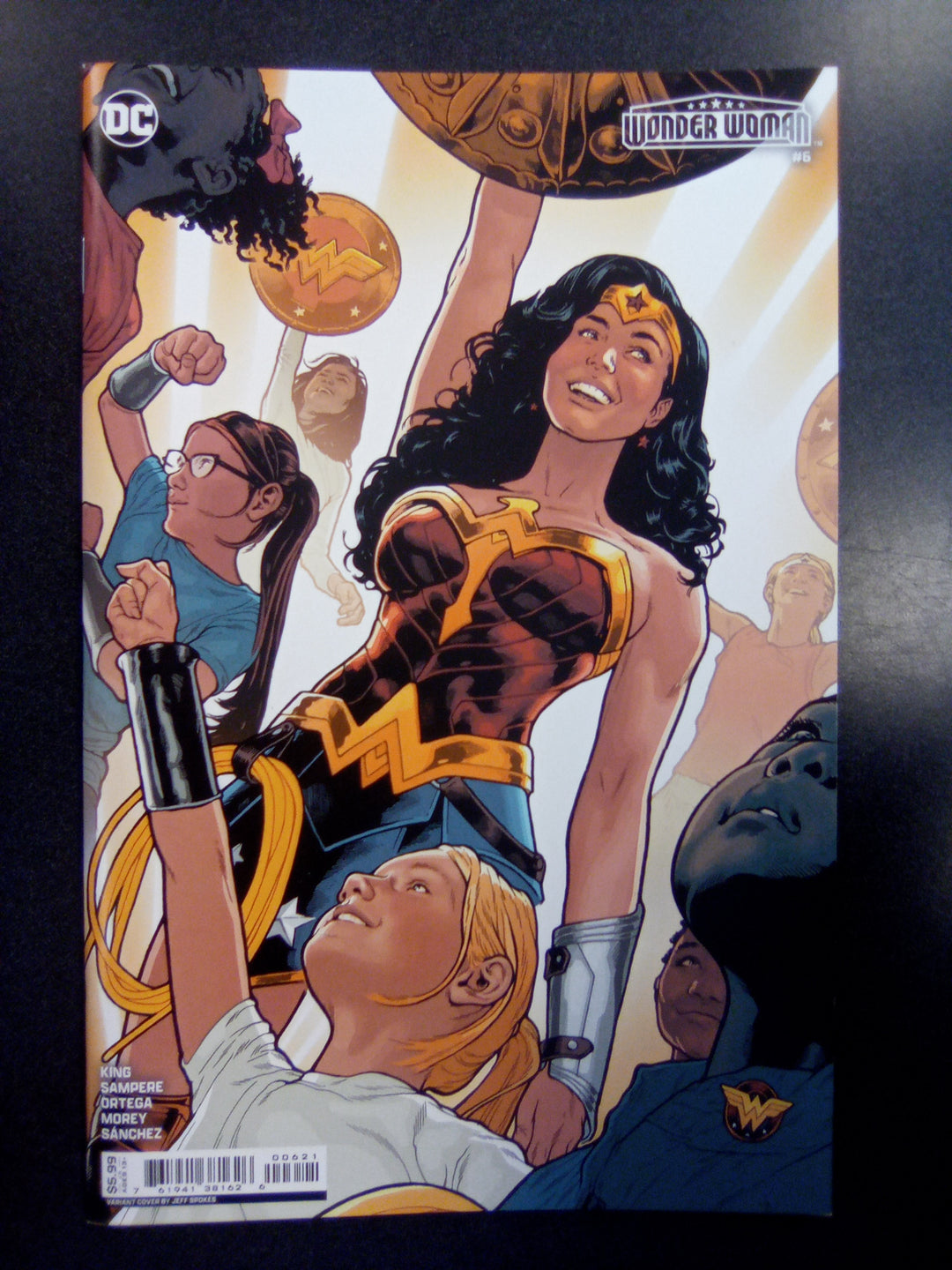 Wonder Woman #6 Cover B Jeff Spokes Card Stock Variant