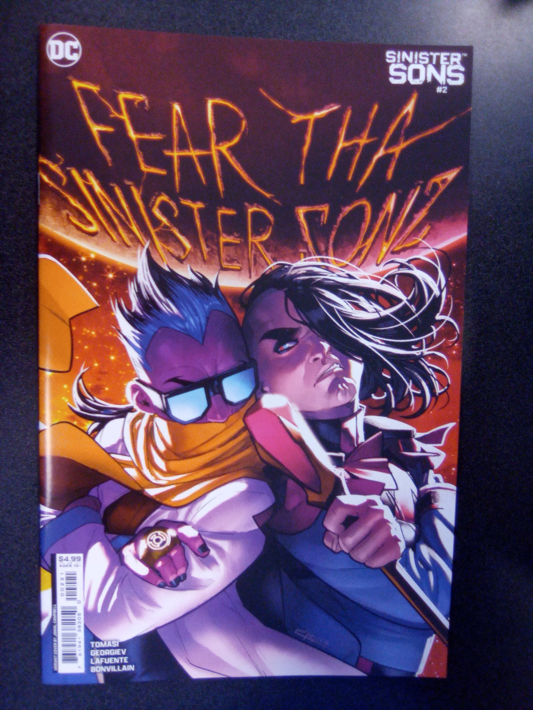 Sinister Sons #2 (Of 6) Cover B Jamal Campbell Card Stock Variant