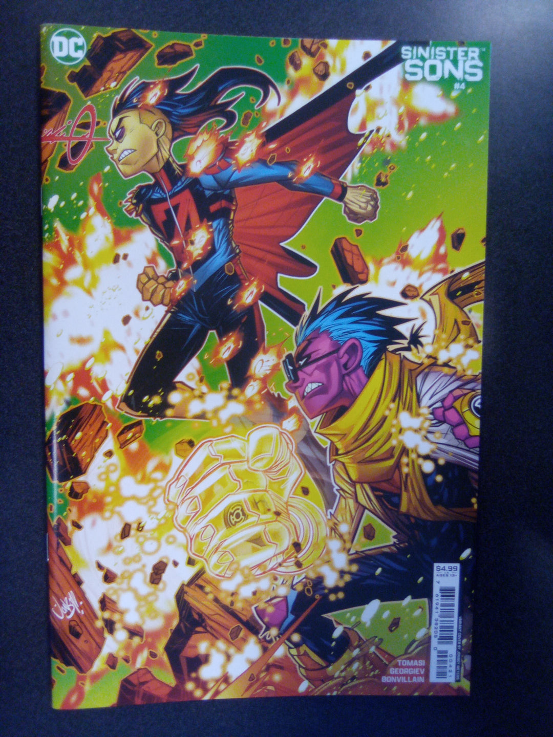 Sinister Sons #4 (Of 6) Cover B Jonboy Meyers Card Stock Variant