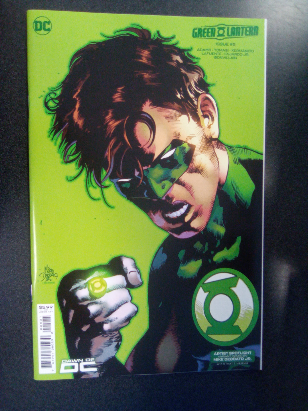 Green Lantern #5 Cover C Mike Deodato Jr Artist Spotlight Card Stock Variant