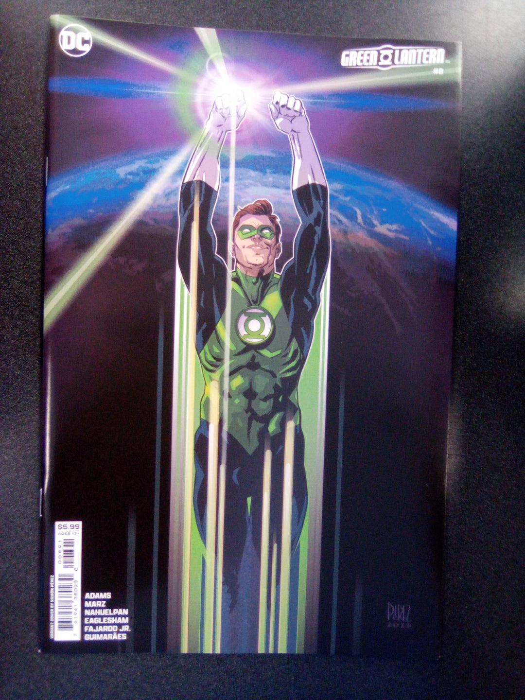 Green Lantern #8 Cover C Ramon Perez Card Stock Variant