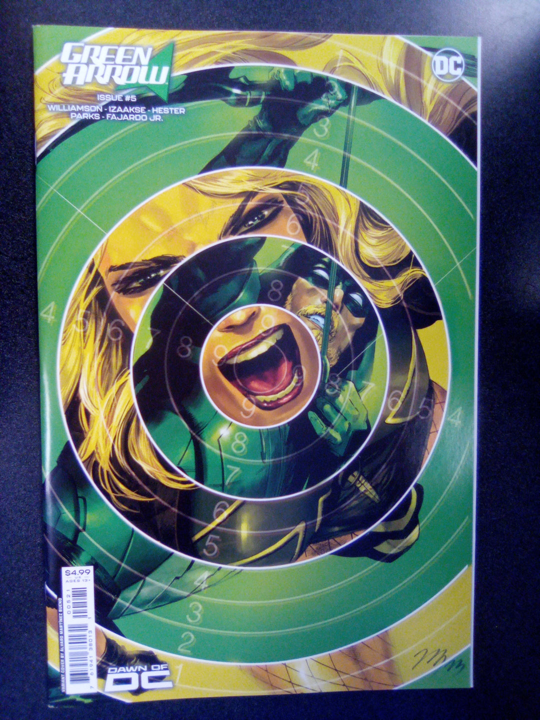Green Arrow #5 (Of 12) Cover B Alvaro Martinez Bueno Card Stock Variant