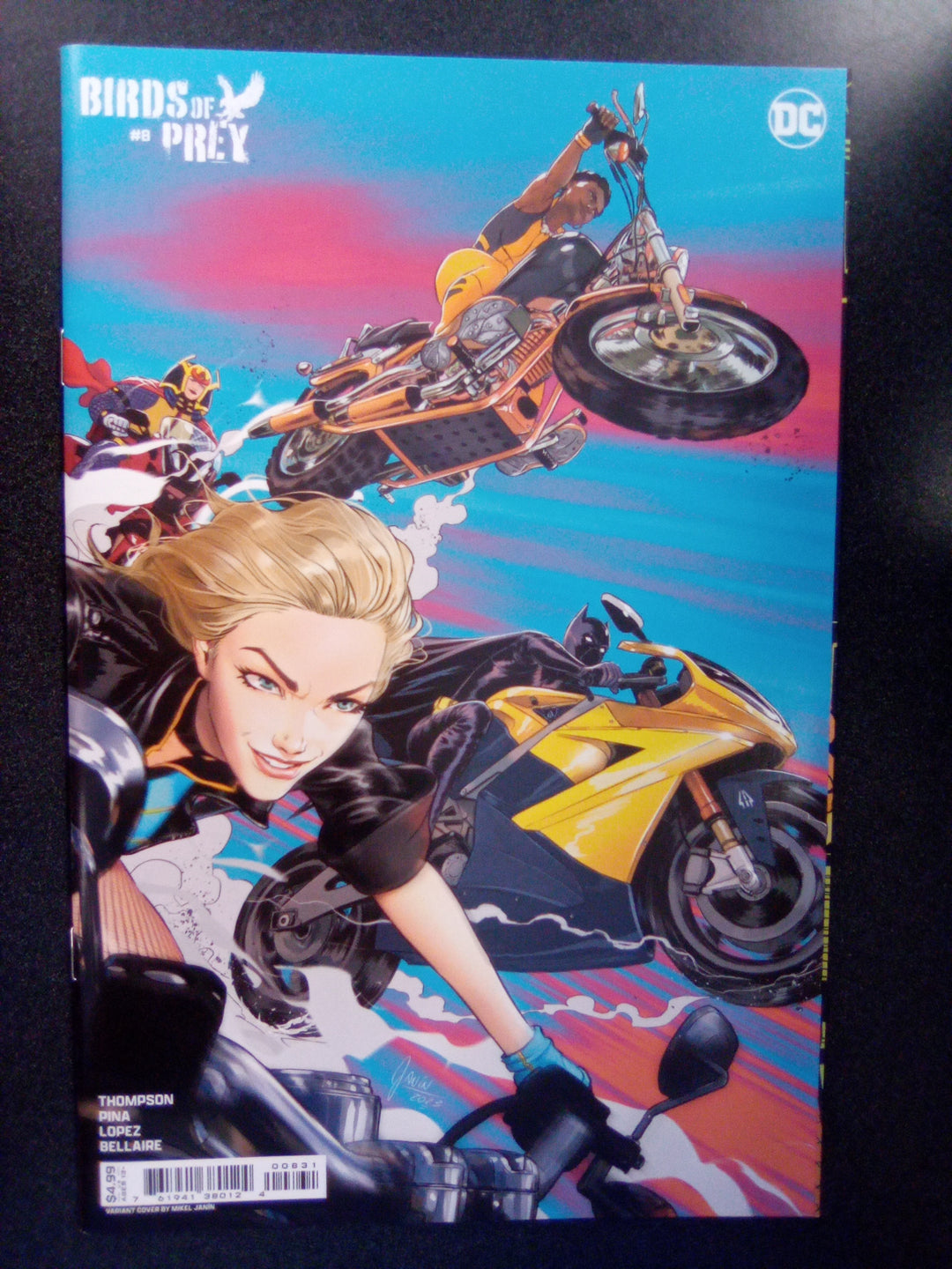 Birds Of Prey #8 Cover C Mikel Janin Card Stock Variant