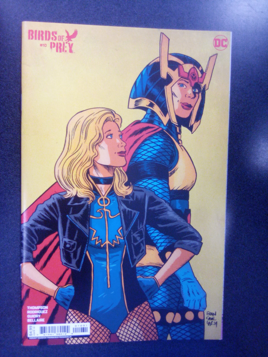 Birds Of Prey #10 Cover B Francesco Francavilla Card Stock Variant