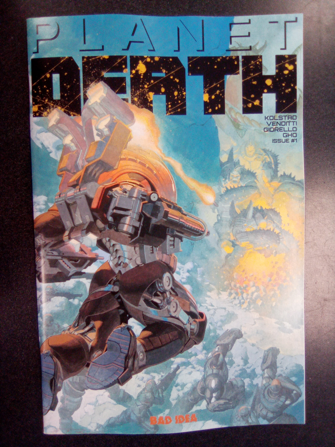 Planet Death #1 Cover D 1:20 Esad Ribic Variant