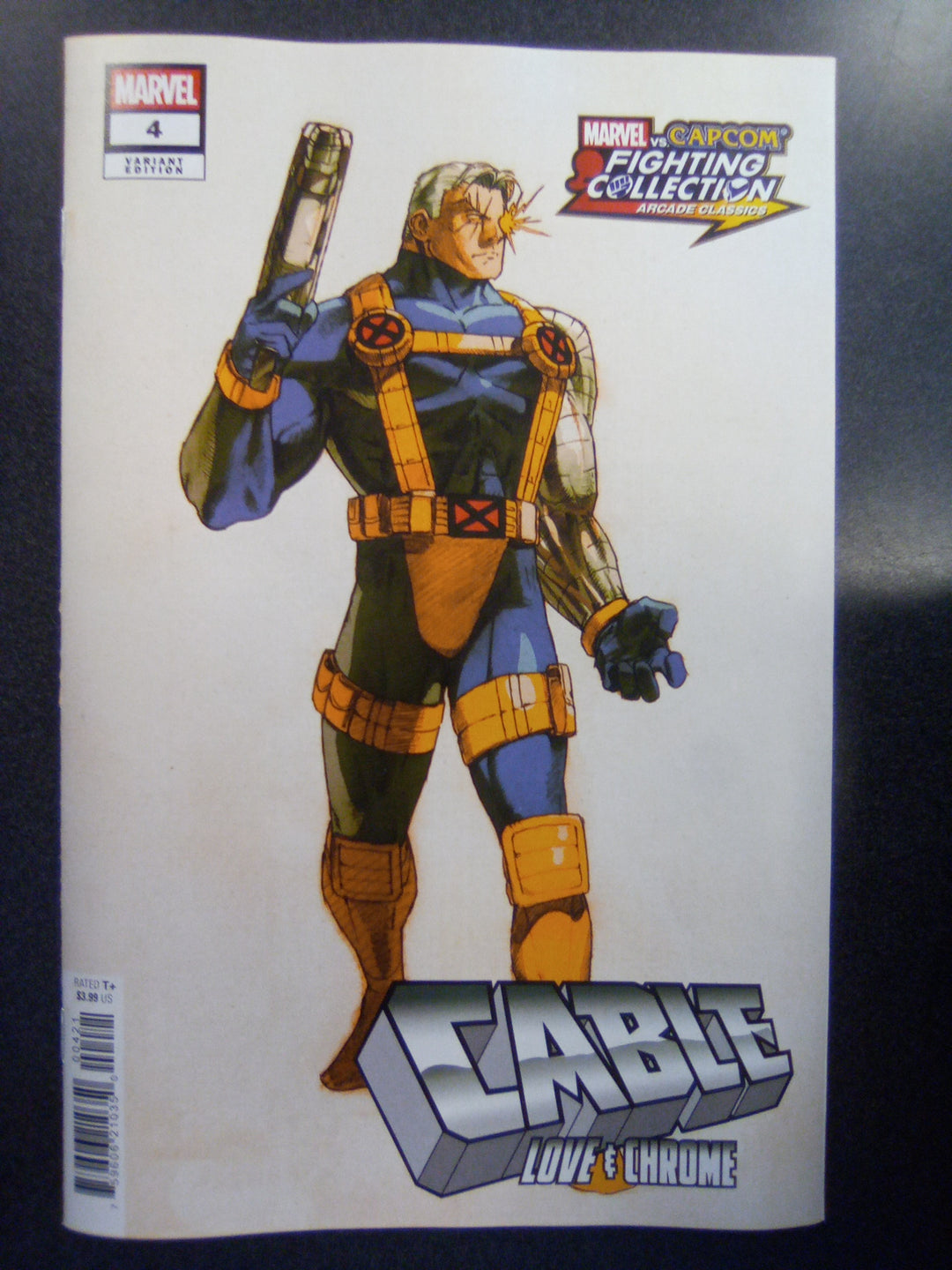 Cable: Love And Chrome #4 Bengus Marvel vs. Capcom Variant