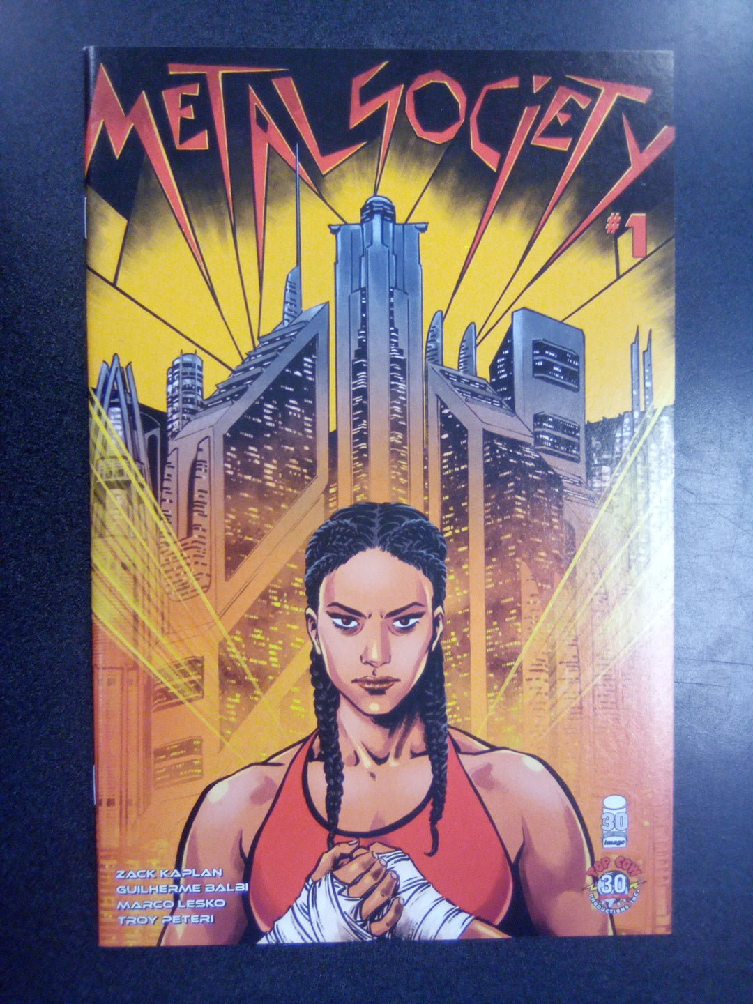 Metal Society #1 (Of 5) Cover E 10 Copy Variant Edition Blanco