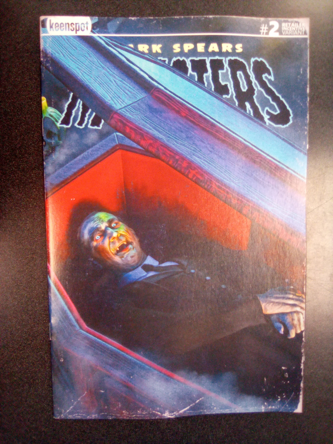 Mark Spears Monsters #2 3rd Print Cover B Inc 1:20 Mark Spears Waking The Dead Variant