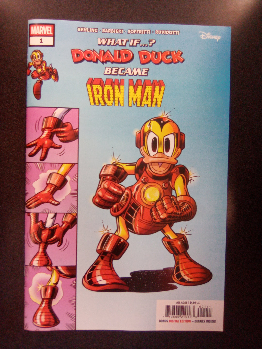Marvel & Disney: What If...? Donald Duck Became Iron Man #1