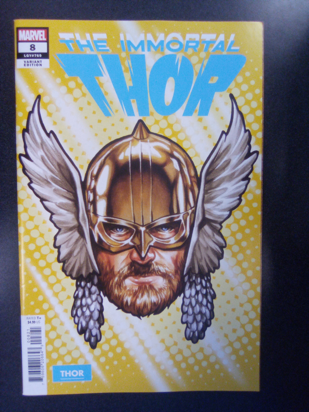 Immortal Thor #8 Mark Brooks Headshot Variant