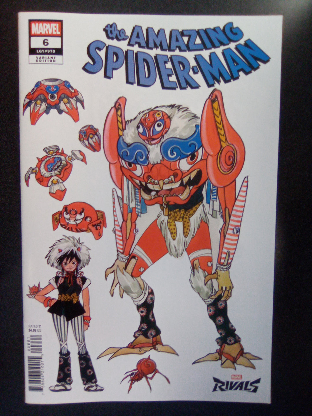Amazing Spider-Man #6 Peach Momoko Marvel Rivals Variant