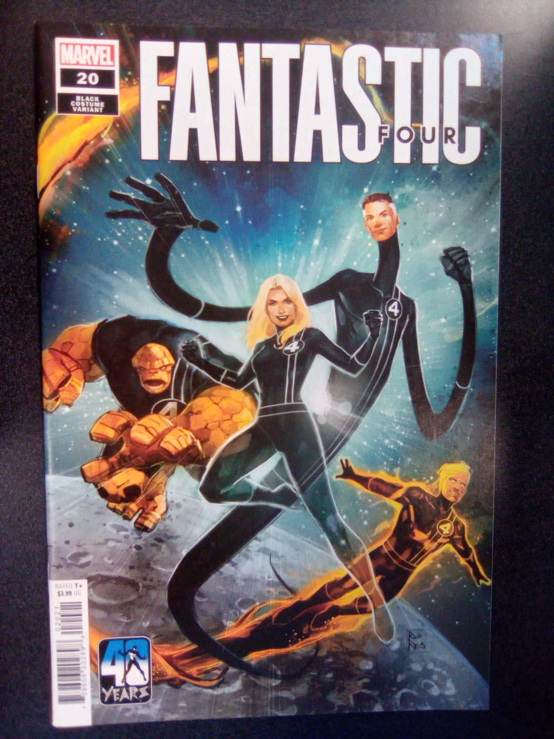Fantastic Four #20 Rod Reis Black Costume Variant
