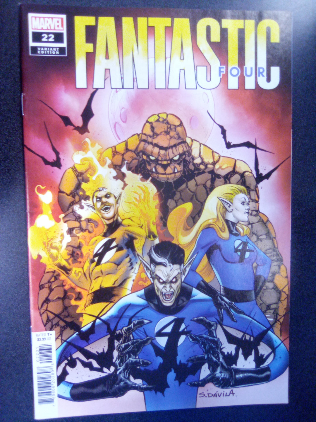 Fantastic Four #22 Sergio Davila Variant [Bh, Dpwx]