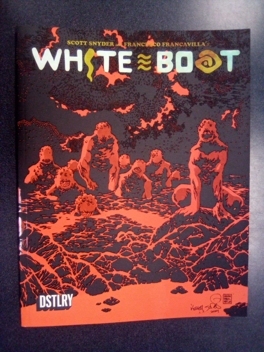 White Boat #1 Cover B Jones