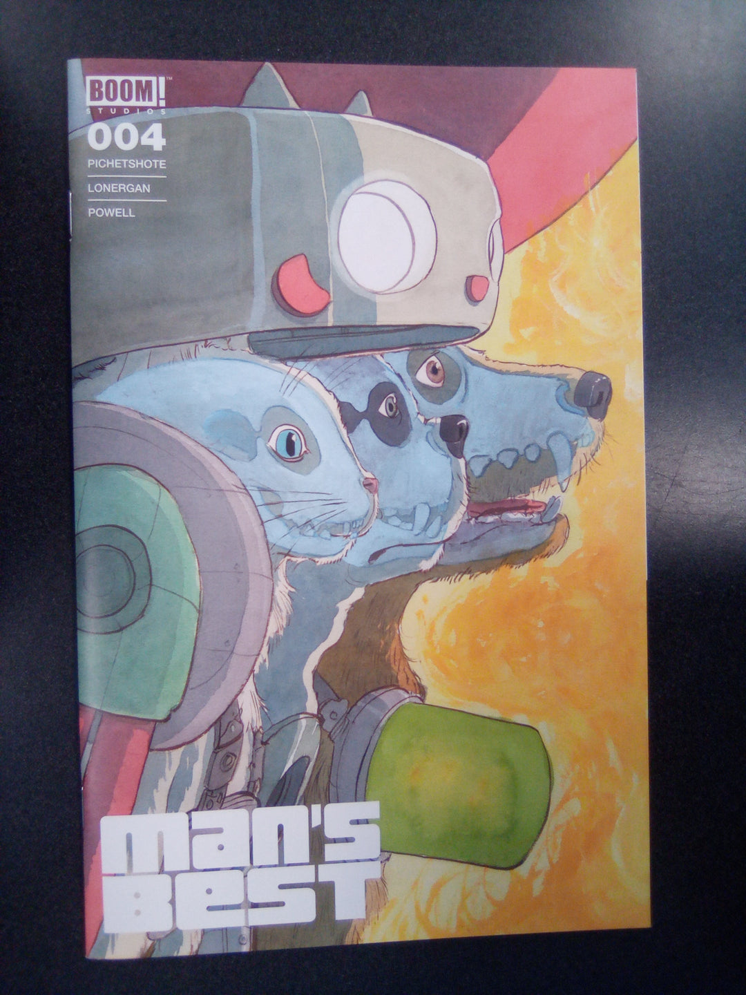 Mans Best #4 (Of 5) Cover D Foc Reveal Variant Horvath