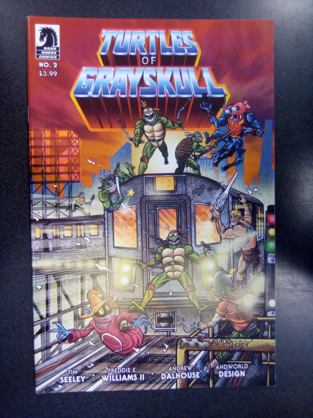 Masters Of The Universe/Teenage Mutant Ninja Turtles: Turtles Of Grayskull #2 (Cover C) (David RubíN)