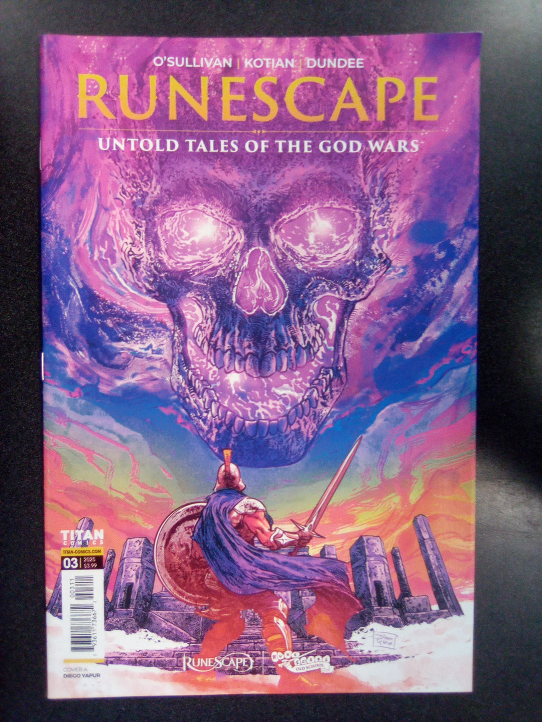 Runescape Untold Tales God Wars #3 Cover A Yapur
