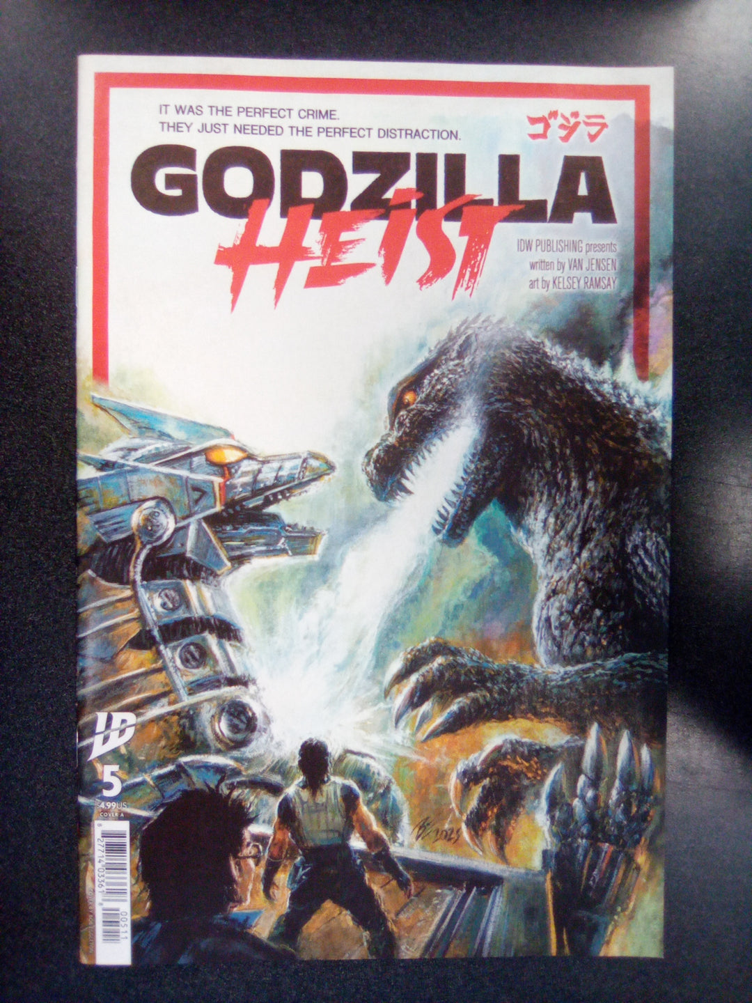 Godzilla: Heist #5 Cover A Eggleton