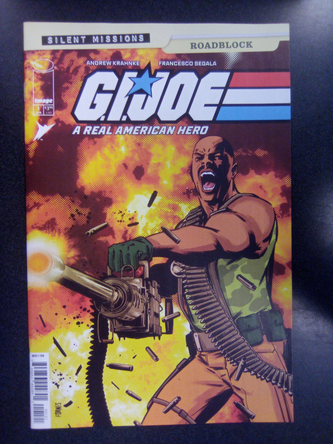G.I. Joe A Real American Hero Roadblock #1 (One Shot) Cover B Jorge Fornes Variant