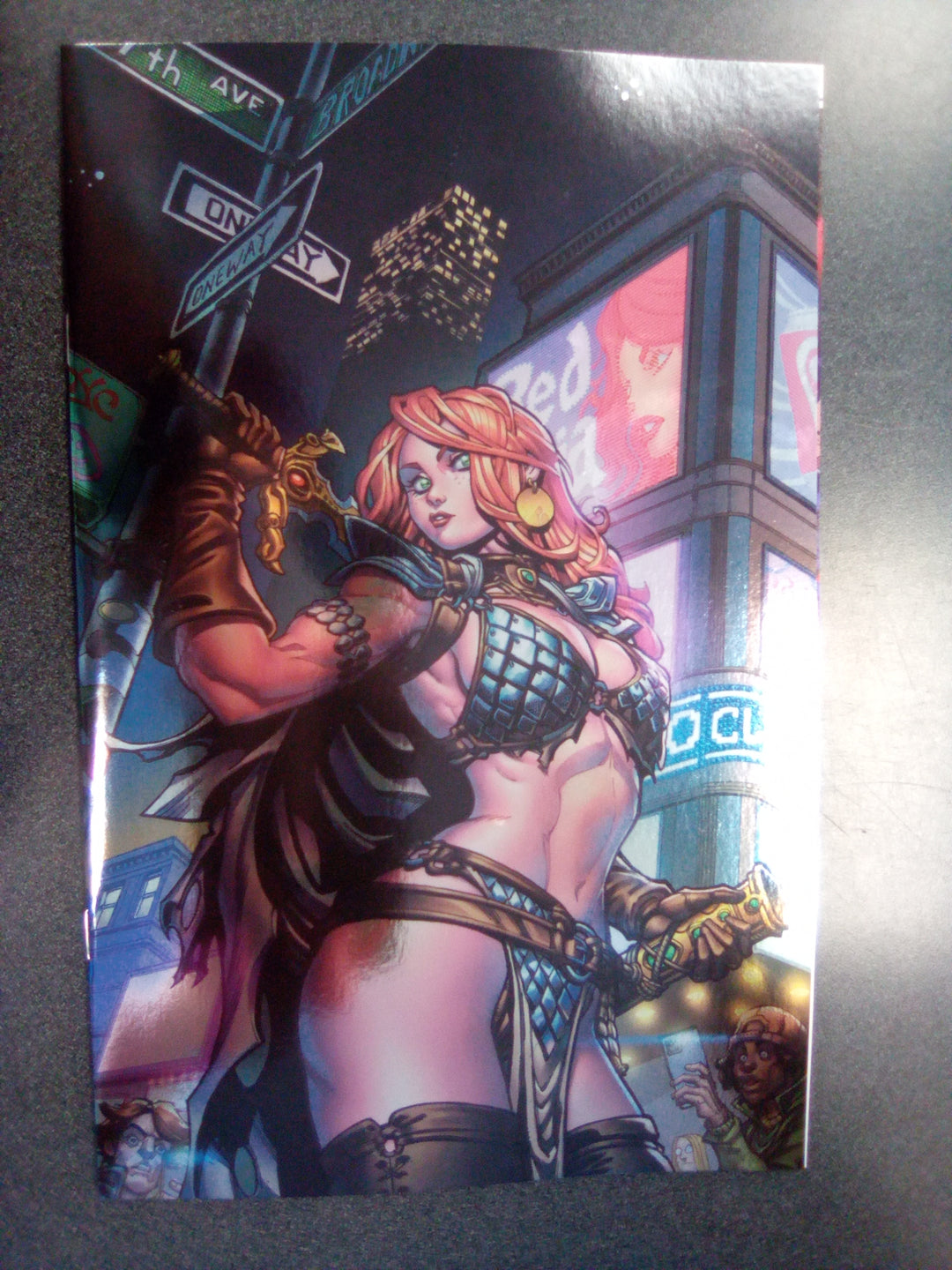 Sonja Reborn #1 Cover W 1:10 Chad Hardin Foil Full Art Variant