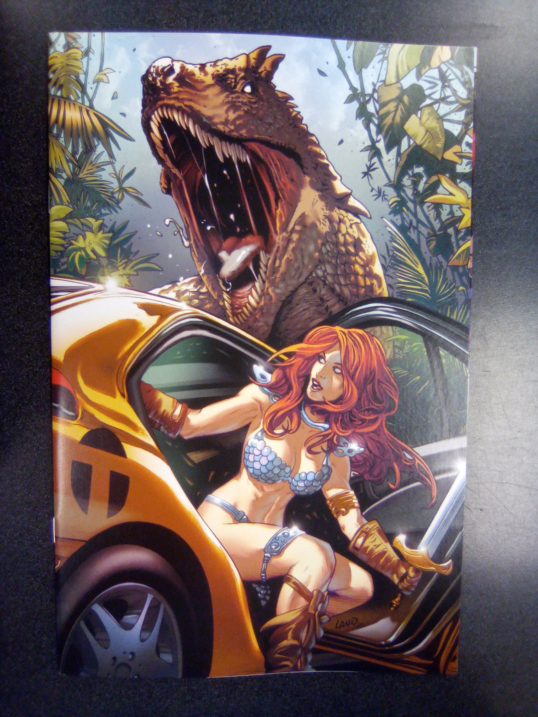 Sonja Reborn #1 Cover R 1:15 Greg Land Full Art Variant