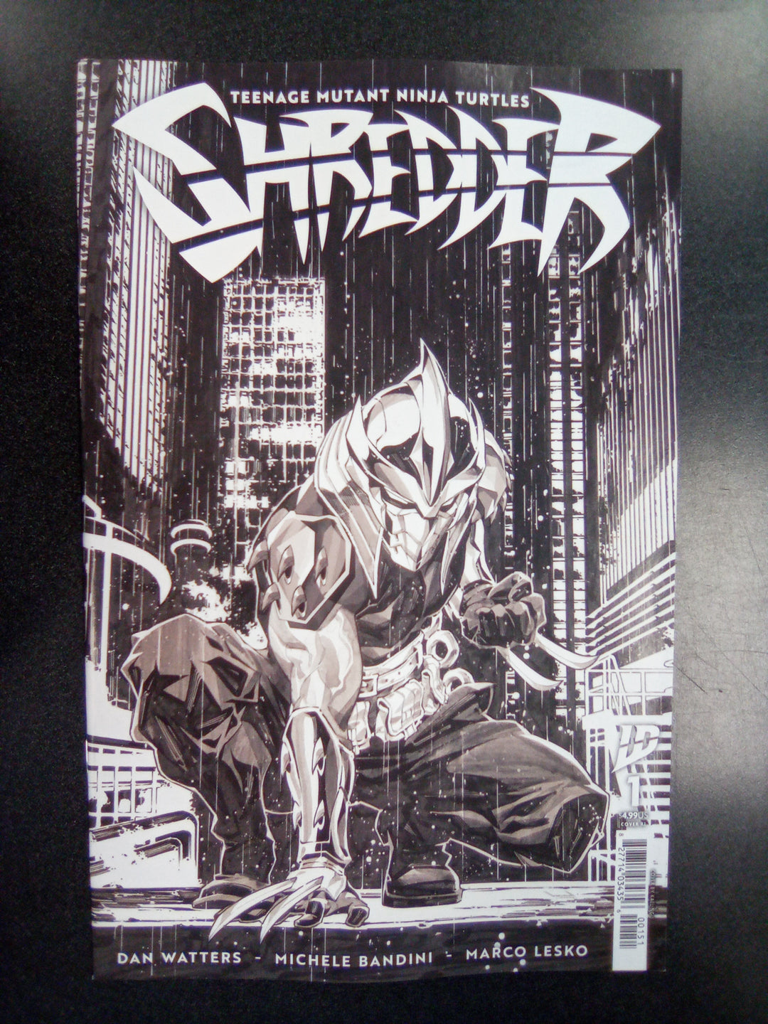 Teenage Mutant Ninja Turtles: Shredder #1 Variant Ri (25) (Ngu Black & White)