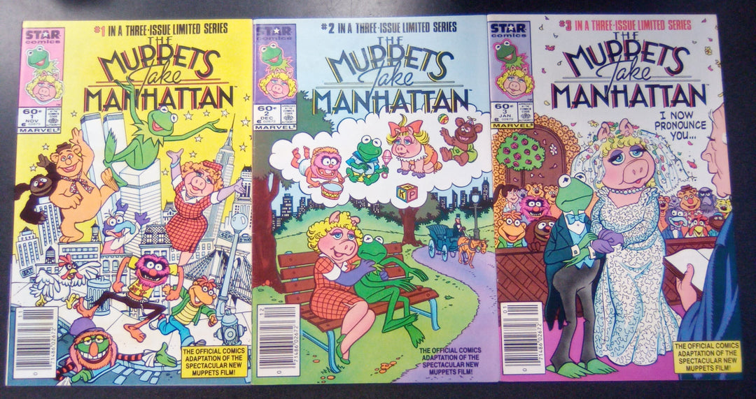 The Muppets Take Manhattan #1 - 3 Set VF-
