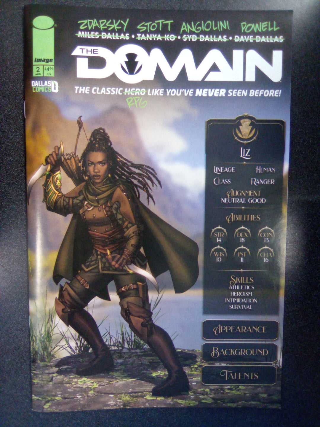 Domain #2 (Of 5) Cover B Eren Angiolini Variant