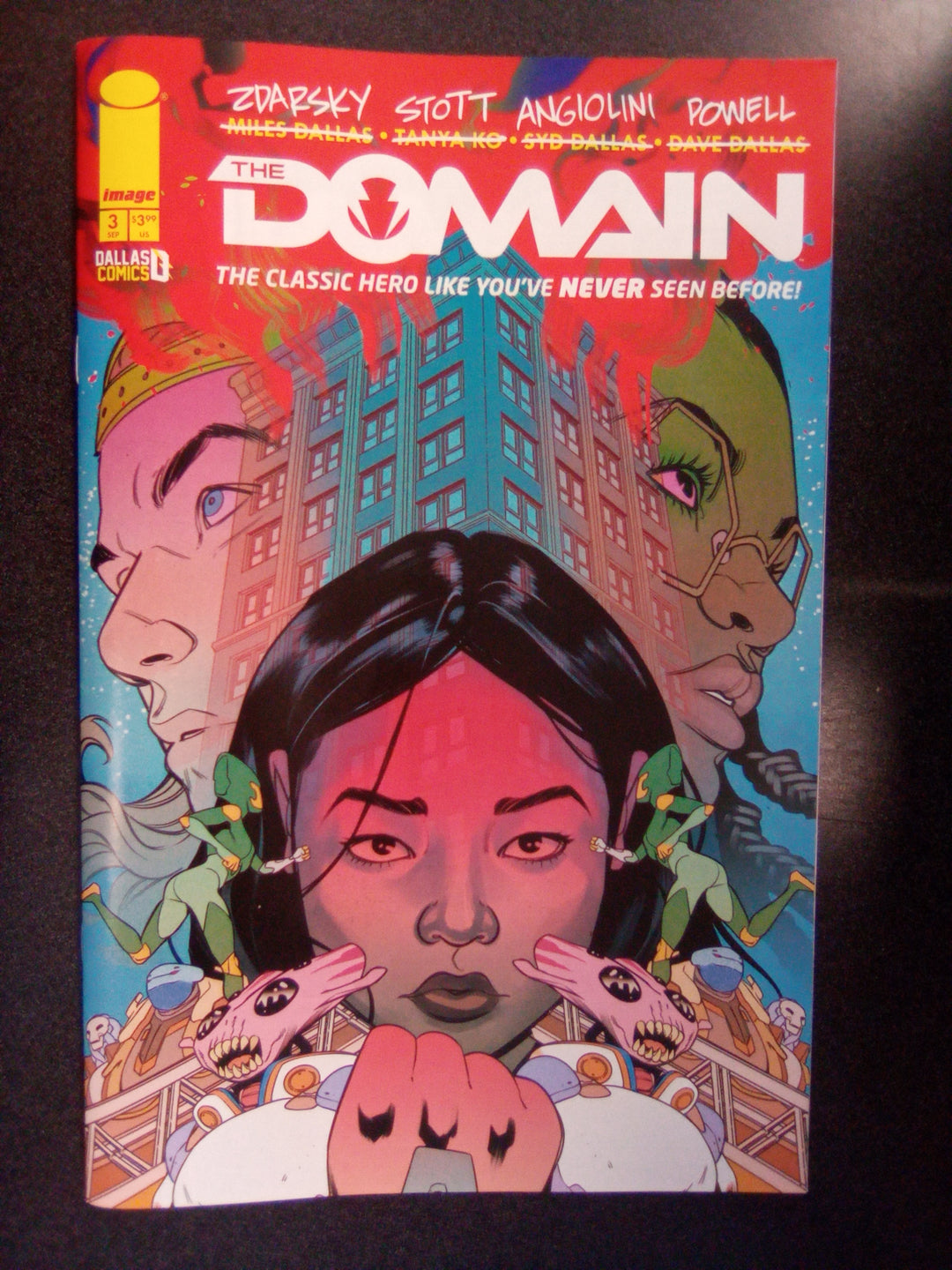 Domain #3 (Of 5) Cover A Rachael Stott