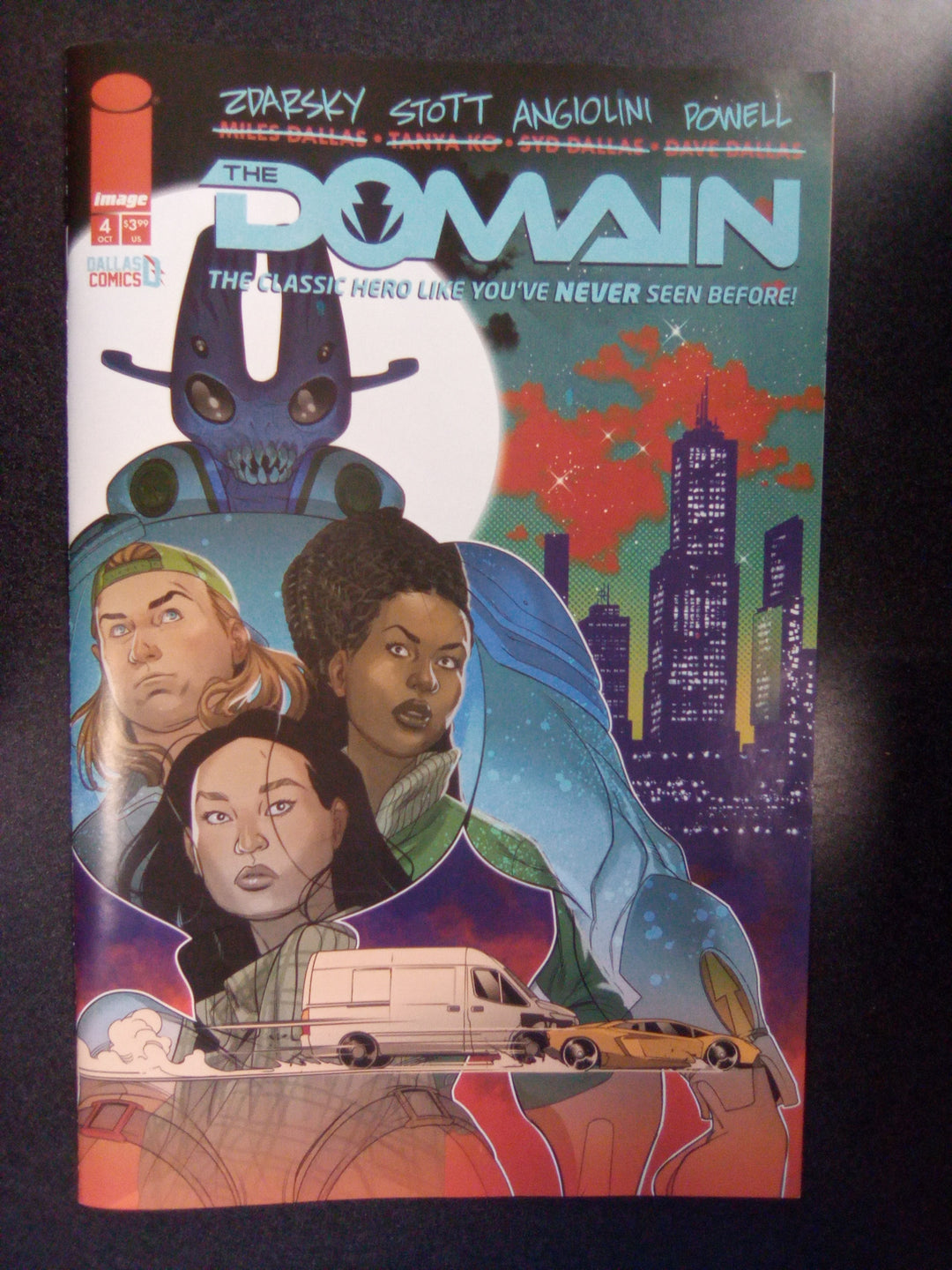 Domain #4 (Of 5) Cover A Rachael Stott