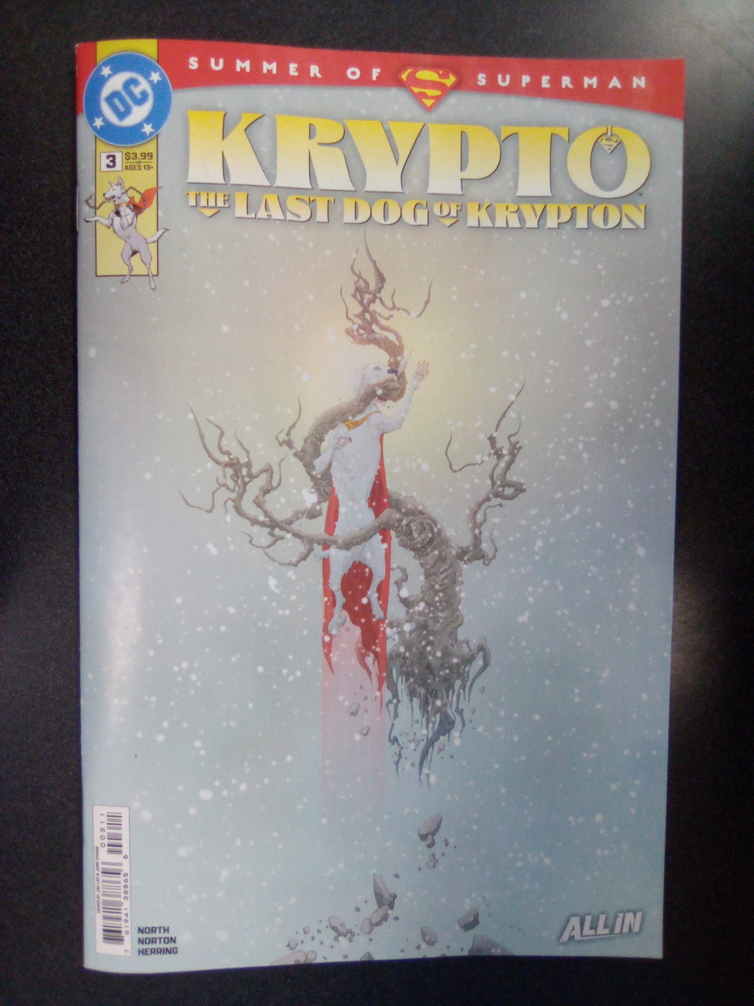 Krypto The Last Dog Of Krypton #3 Cover A Jae Lee
