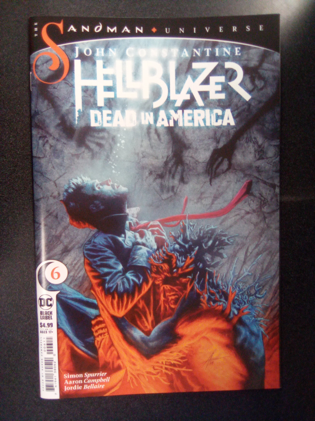 John Constantine Hellblazer Dead In America #6 Cover A Aaron Campbell