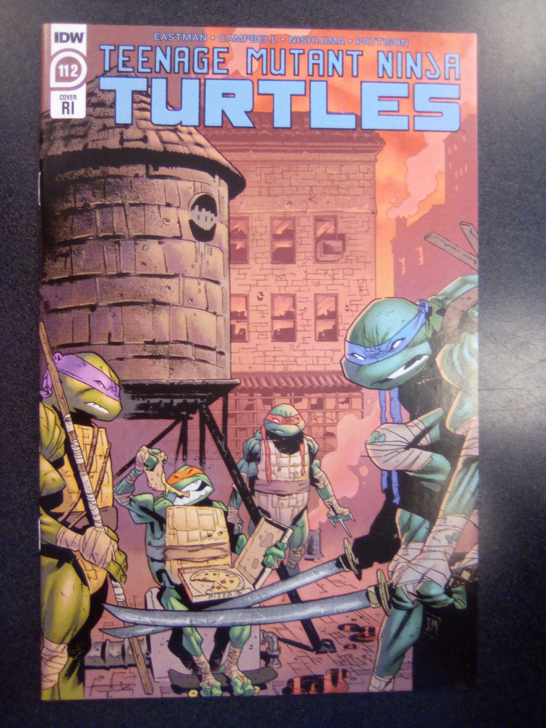 Teenage Mutant Ninja Turtles #112 (2020) 1:10 Justin Mason Variant