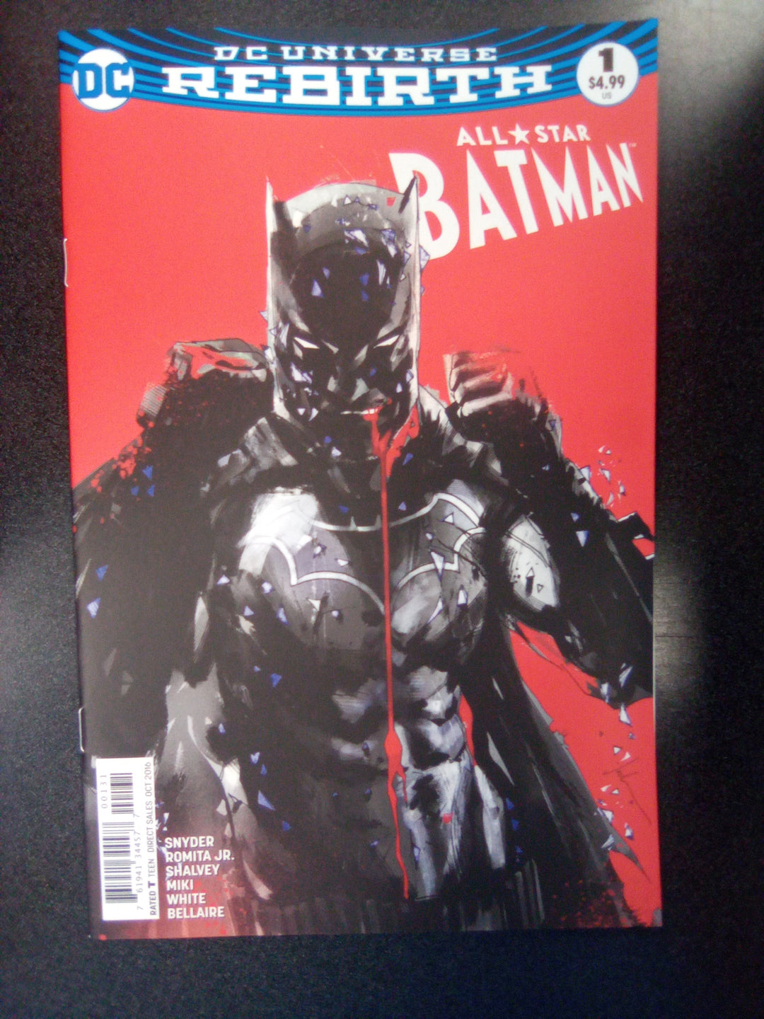 All Star Batman #1 (2016) Jock Variant