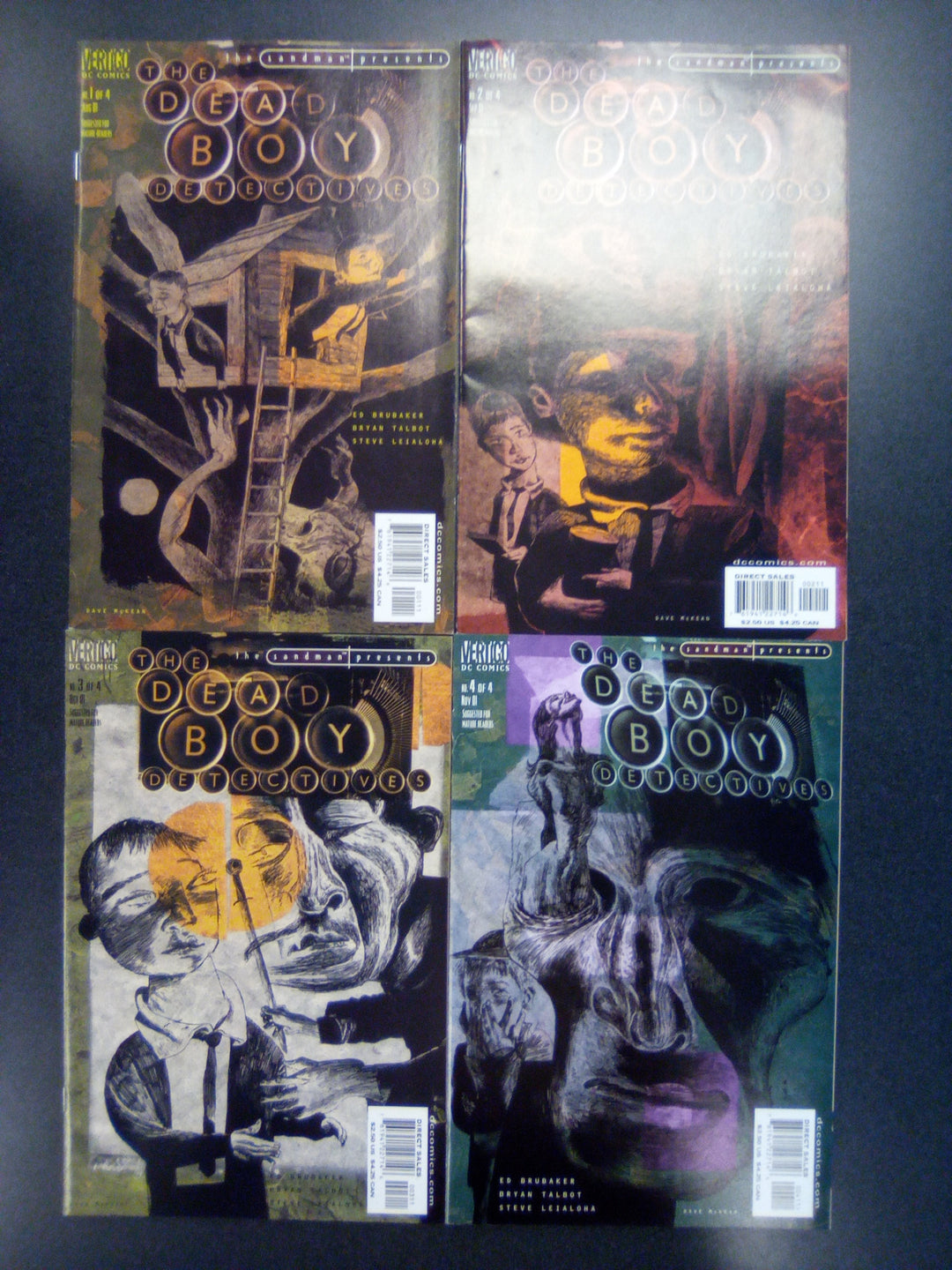 Sandman Presents The Dead Boy Detectives #1 - 4 (2001) Complete Set VF/NM