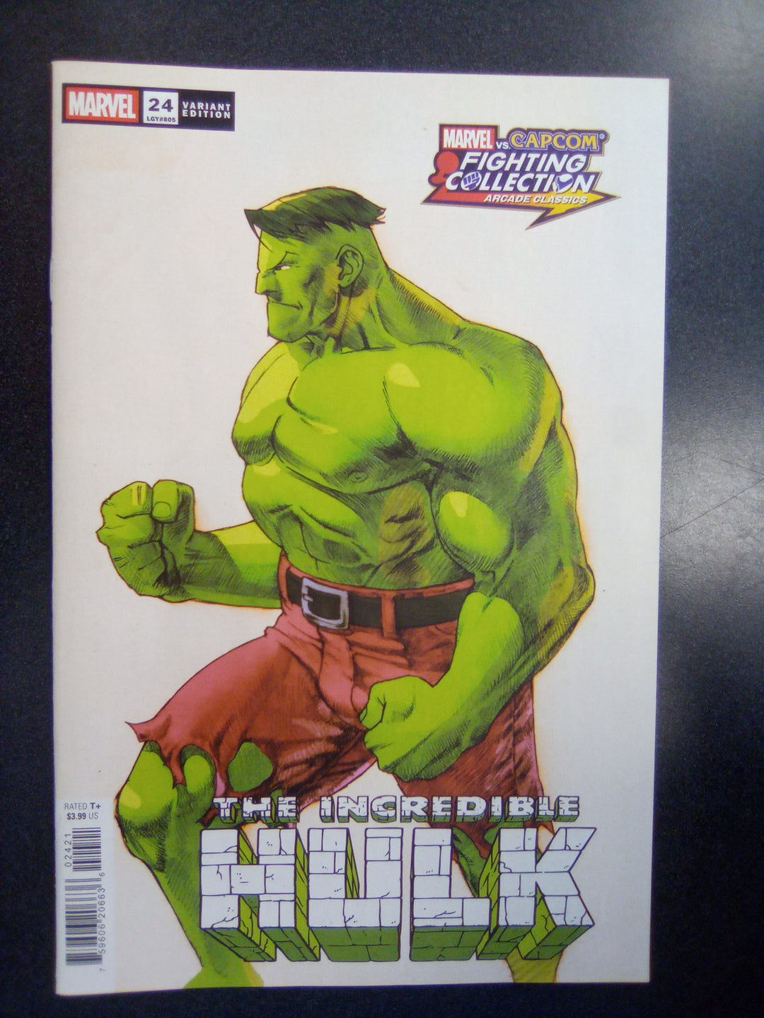 Incredible Hulk #24 Bengus Marvel vs. Capcom Variant