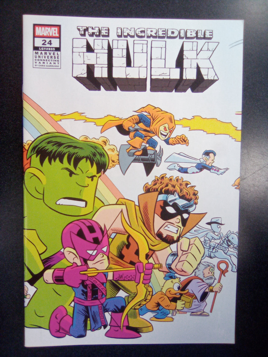 Incredible Hulk #24 Chris Giarrusso Marvel Universe Connecting Wrap Variant E