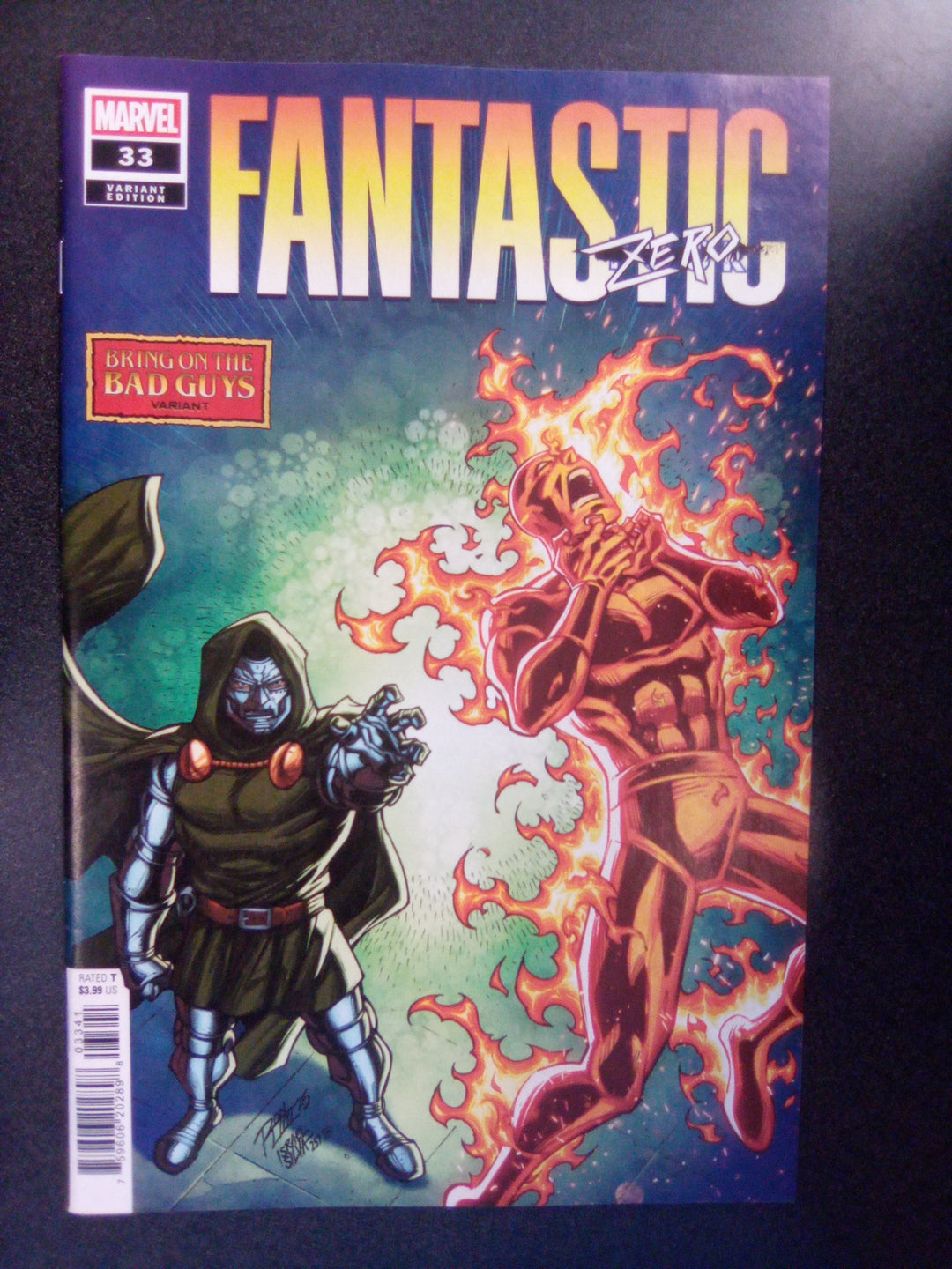 Fantastic Four #33 Ron Lim Bring On The Bad Guys Variant [Doom]